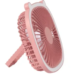 VENTILATEUR LED RECHARGEABLE USB 2 EN 1 KAWAII