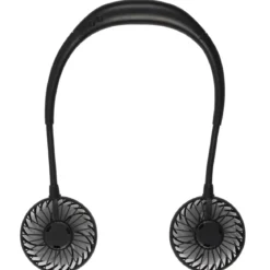 VENTILATEUR RECHARGEABLE TOUR DE COU LUMINEUX