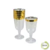VERRE A VIN 18CL OR X6 PIECES