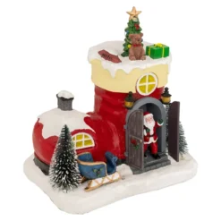 VILLADE DE NOEL BOTTES PERE NOEL 11 LEDS