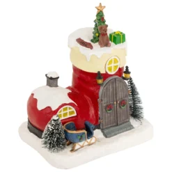 VILLADE DE NOEL BOTTES PERE NOEL 11 LEDS