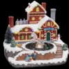 VILLAGE DE NOEL FONTAINE PAIN EPICE SUR SECTEUR 28 LEDS