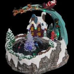 VILLAGE DE NOEL FONTAINE SUR SECTEUR 20 LEDS