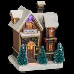 VILLAGE DE NOEL MAISON A PILE 3 A 5LED