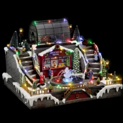 VILLAGE DE NOEL PATINOIRE 55LEDS