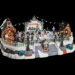 VILLAGE DE NOEL PATINOIRE 10 SANTONS
