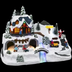 VILLAGE DE NOEL TRACTEUR LUMINEUX