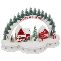 VILLAGE 16 LEDS BLANC CHAUD H.20CM