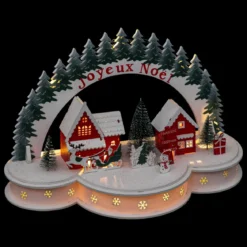 VILLAGE 16 LEDS BLANC CHAUD H.20CM