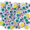 YEUX MOBILES COULEURS 0.8 A 1.2 CM X 90 PCS